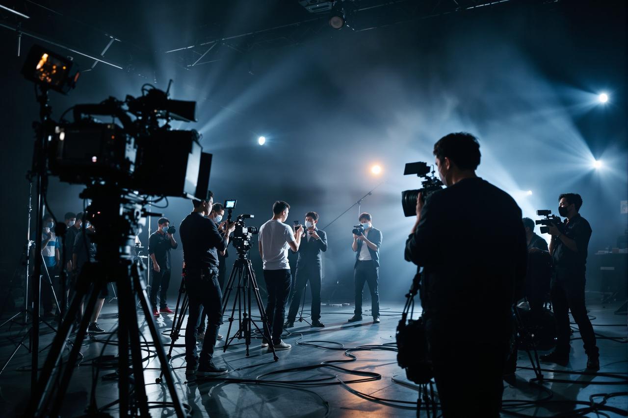 签约导演陈明远新作《暗流》正式杀青，预计年底上映